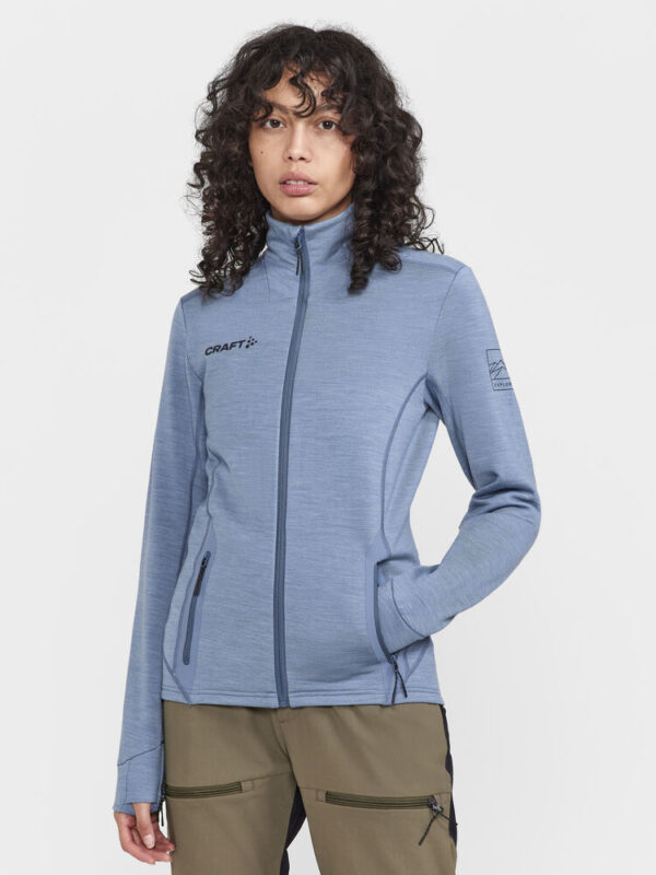 PRO EXPLORE WOOL MIDLAYER WOMAN