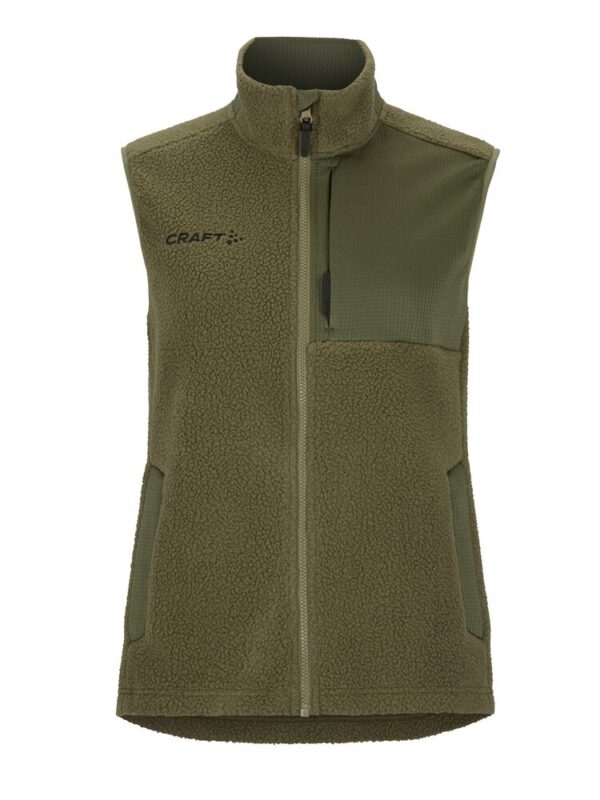 ADV EXPLORE PILE FLEECE VEST WOMAN