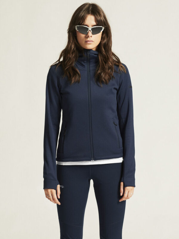 ADV EXPLORE POWER FLEECE HOOD JACKET WOMAN