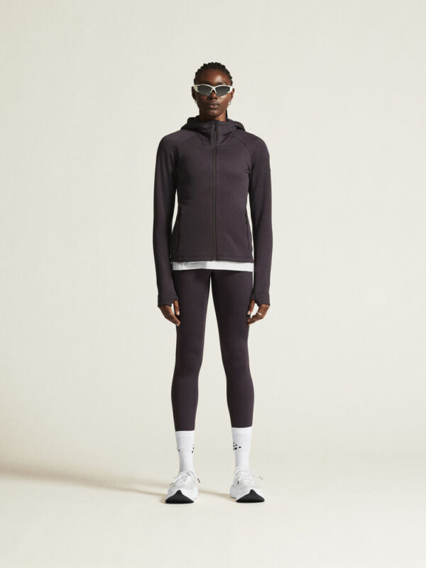 ADV EXPLORE POWER FLEECE HOOD JACKET WOMAN