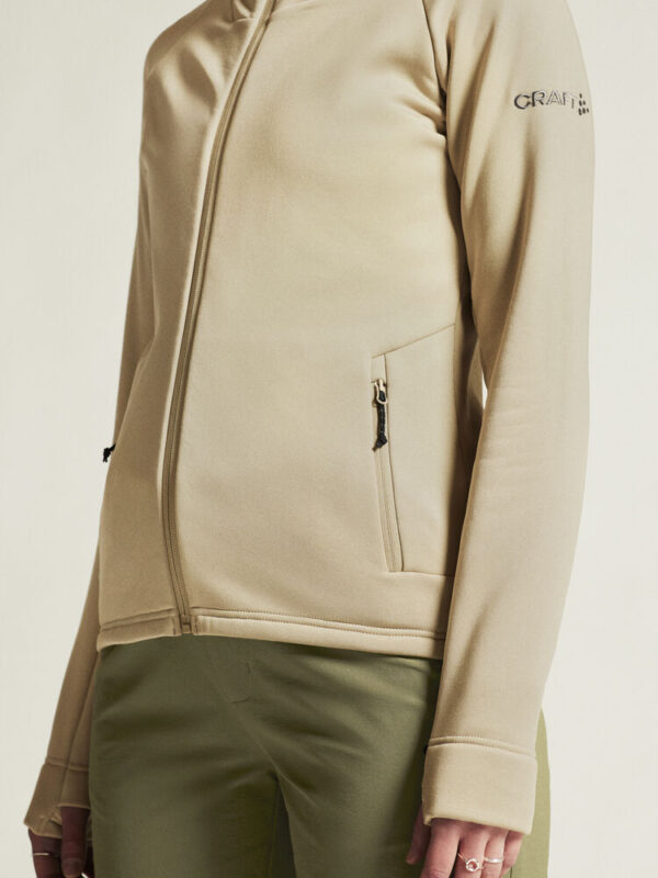 ADV EXPLORE POWER FLEECE HOOD JACKET WOMAN