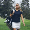 354437-0-726960127 VIRTUE POLO V-NECK WOMAN