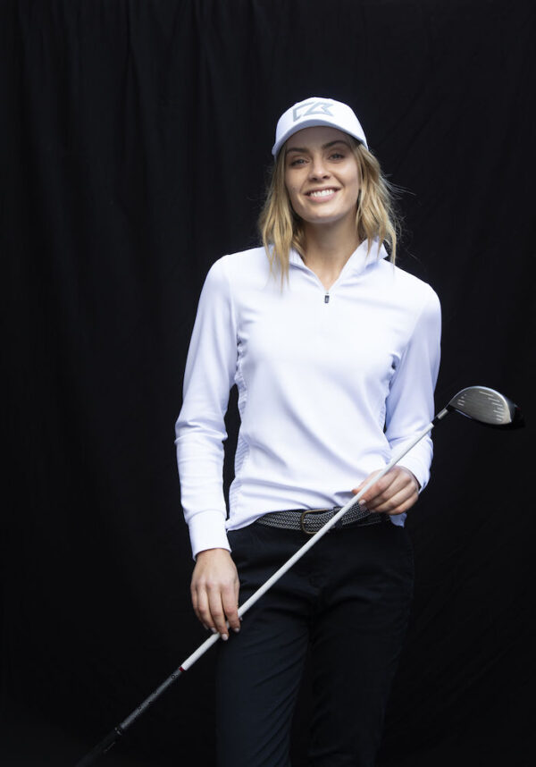 358417-0-46941426 TRAVERSE HALF ZIP WOMAN